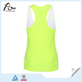 Lady Neon Yellow Tank Tops in Bulk Fitness Wear